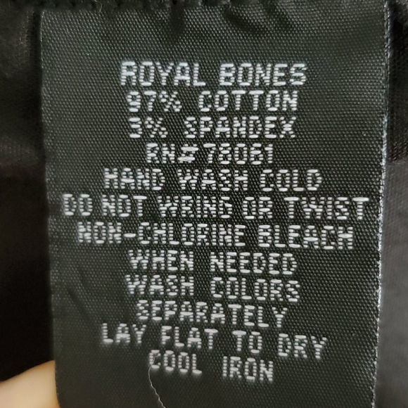TRIPP NYC PANTS 7 5 9 royal Bones very RARE bOnDaGe - Picture 14 of 16